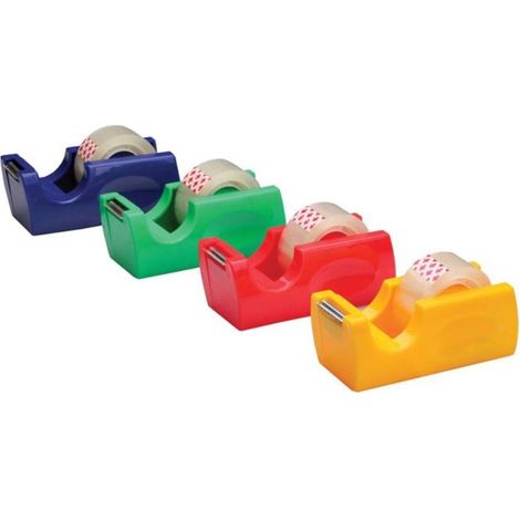 Nastro adesivo da ufficio con dispenser, 19 mm x 20 m