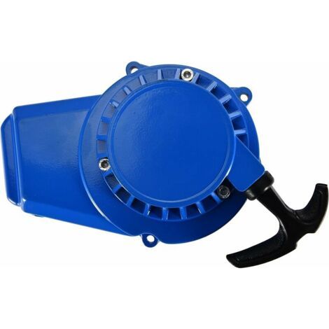 Pour Alliage Démarreur Pull Starter 2 Temps Remplacement pour Moto ATV UTV Quad Pit Dirt Bike Buggy Go Kart 49cc 47cc Dirt Pocket Bike Mini ATV Bleu (1/5)