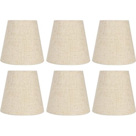 Gistuch 6pcs Style nordique E14 Chandelier à lustre lampadaire Lampe de lampe murale Accessoire pour décoration de la maison (1/4)