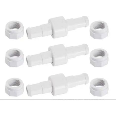 Tuyau pivotant D20 avec écrou de tuyau D15 compatible avec Zodiac Polaris 280, 380, 180 - Pièces de rechange pour nettoyeur de piscine H709 (1/5)