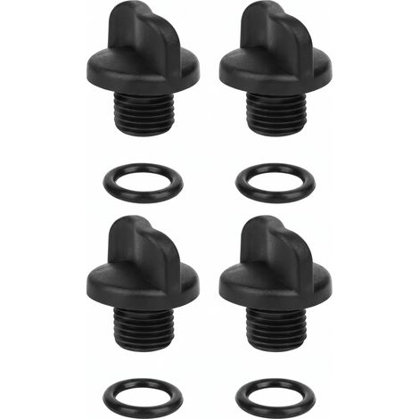 Bouchon de Vidange Pompe Piscine pour R0446000 4Pcs, Joint Torique Inclus (1/5)