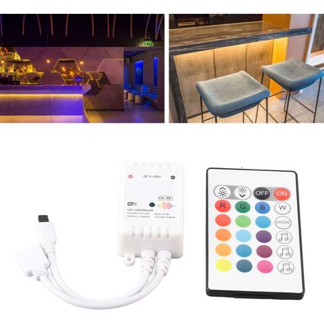 TUYA Dual-Mode-WLAN/Bluetooth-Controller, intelligente Sprachsteuerung, 24-Tasten-Infrarot-WLAN-Controller, 3-Wege/3-Wege (1/5)