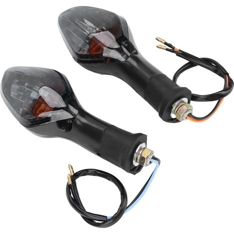 Clignotants Moto Avant 2 Pièces Indicateurs LED Noir Remplacement CB500X CB1300 NC700 2013-2020 Feux De Direction (1/5)