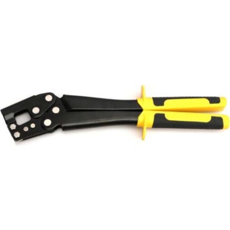 Poignée Boulon Sertissage Cloisons sèches Pince : Pince à frapper fixe en acier léger Pince à poinçonner professionnelle Boulon de préhension Sertissage Support Pince composite Pince à trou (1/4)