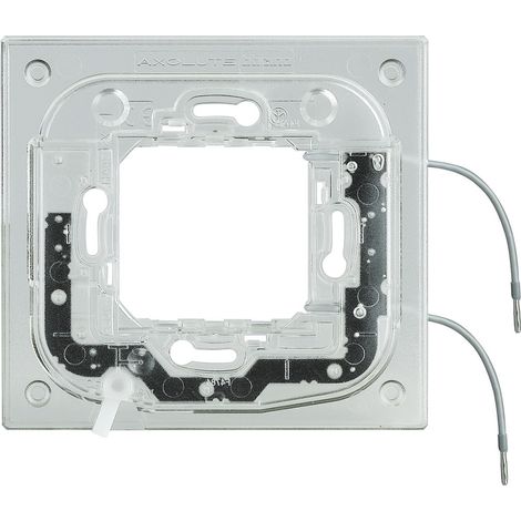 Support lumineux pour plaque Axolute rectangulaire 2 modules BTICINO HA4702X (1/2)