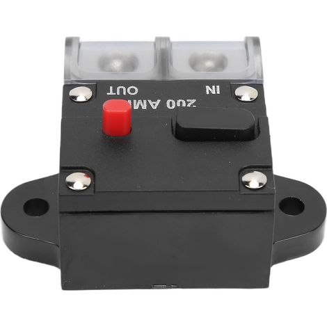 Disjoncteur ABS pour voiture, bateau, haut-parleur et pêche à la traîne, avec kit d'accessoires pour la protection du circuit 200 A (1/5)