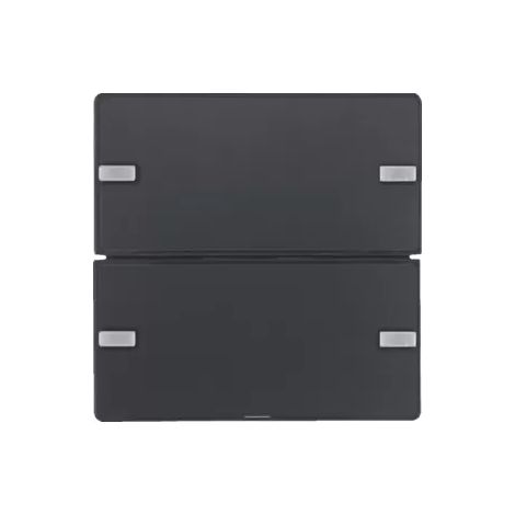 Berker Q.X TASTSENSOR 2F KOMFORT (80142326 ANTHR. SAMT) (1/2)