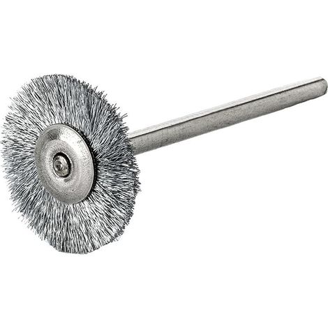 LESSMANN Miniatur-Rundbürste Stahldraht gew. 19x0,1mm (1/4)