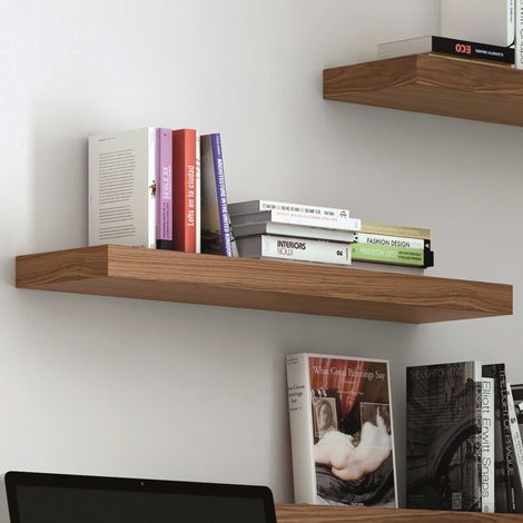 Tablette murale Balda 120cm - noyer