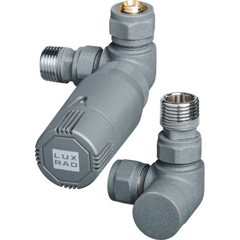 Página de Conjunto Termostático Universal Axial LUXRAD grafito