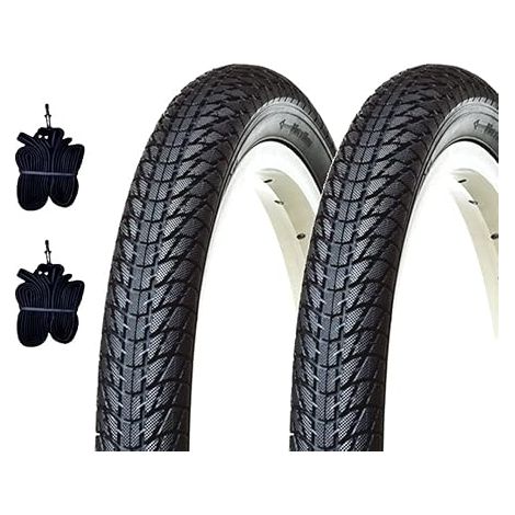 2 COPERTONI + CAMERE D'ARIA GOMME PER CITY BIKE BAMBINO PNEUMATICI BICI BIMBO Ecovelo