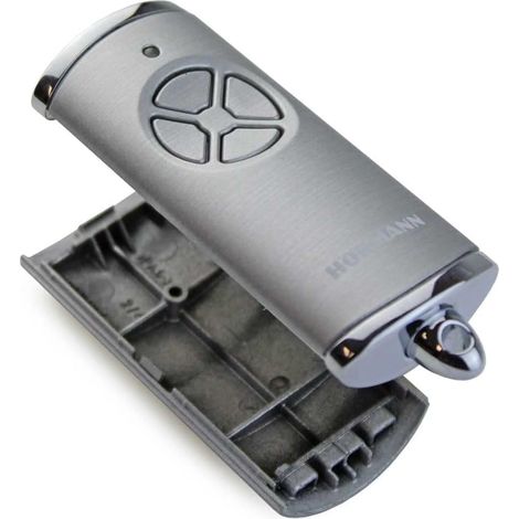 Hörmann Handsender Cover HSE4BS Silber Optik 4510787 Leer Gehäuse ohne Batterie