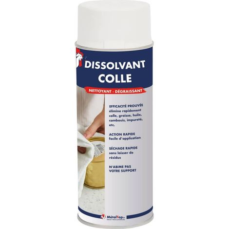Dissolvant Colle - 0.4 L - Incolore - Metaltop