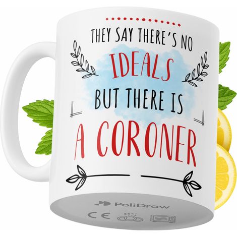 Lustige Tasse für Gerichtsmediziner – Kaffee- oder Teetasse mit witzigem Textdesign – ideal für Geburtstage, Namenstage, Feiertage und besondere Anlässe. Hochwertige Tasse für Zuhause, Büro und Arbeit