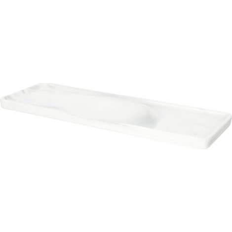 Plateau de Rangement pour Salle de Bain Motif Marbre Plateau à Bijoux Finition Délicate'-'- (1/5)