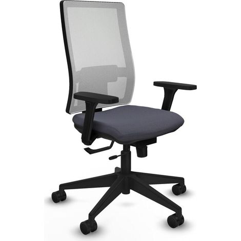piqueras-y-crespo Modèle Horna chaise bureau noir confortable (1/3)