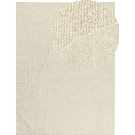 Teppich SASNAK Beige 300 x 400 cm Wolle (1/5)