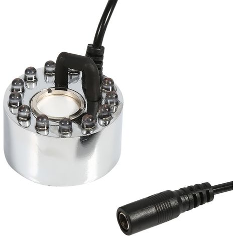 24V Ultraschall-Luftbefeuchter mit Farbwechsel, inklusive Adapter (EU-Stecker 100-240V) (1/4)