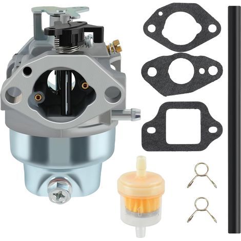 1 - Carburateur - Kit Joints - Compatible Nettoyeur Haute Pression Subaru EA190V EA175V Avec Conduite Et Filtre Noir (1/4)