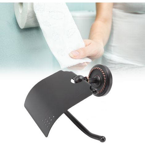 Wand- oder schrankmontierter Papierhandtuchhalter, Toilettenpapierhalter fürs Badezimmer, wandmontierter Toilettenpapierbehälter, Badezimmeraccessoires (1/5)