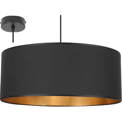 Suspension élégante Golden Mean, abat-jour de 50 cm (1/5)