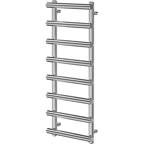 Finley Chrome 1150mm x 500mm Designer Heated Towel Rail (1/5)