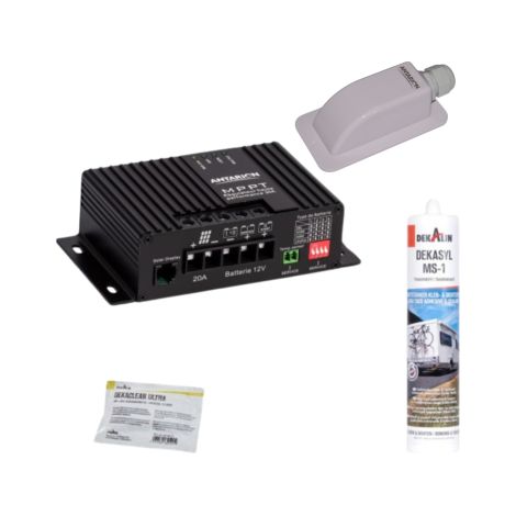Pack ANTARION Kit de pose solaire avec Régulateur de Charge MPPT 320W 20A Meilleur rendement (1/2)