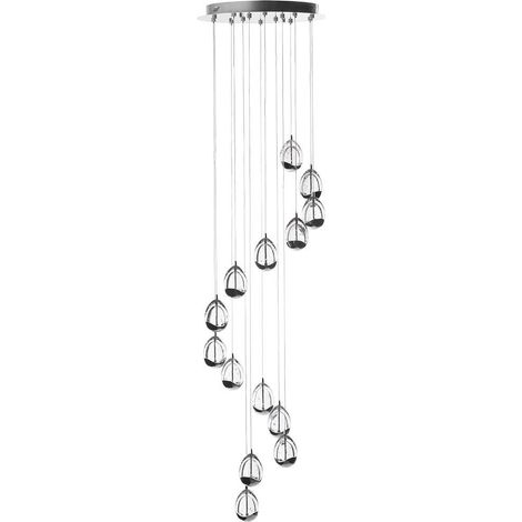 Visconte Bulla Ceiling Pendant Cluster 14 Light LED Fitting - Polished Chrome (1/5)