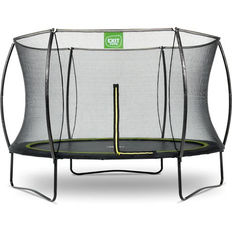 EXIT Silhouette Trampoline 10ft – Black (1/4)