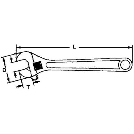 Llaves ajustables 10" TENGTOOLS 105870307 (1/2)