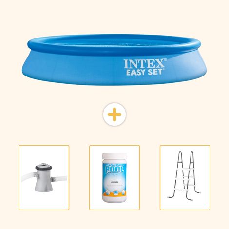 Intex Piscine Easy Set Ronde - 305x61 cm - 4-pièces SCB84 (1/5)