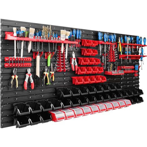 Pannello portautensili 172x78 cm, scaffale per officina/garage (1/5)