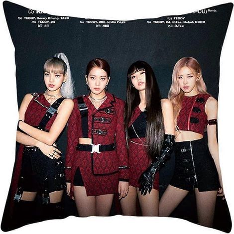 KPOP BLACKPINK TWICE Doppelseitiger Foto-Kissenbezug KILL THIS LOVE Kissenbezug Heimdeko 45x45 cmS19724 (1/5)
