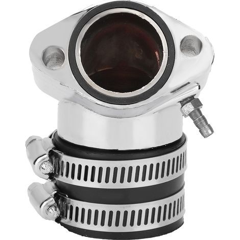 Colector de admisión de carburador para motocicleta, junta de arranque, material de aluminio para scooter, ATV y kart GY6 de 30 mm. (1/5)