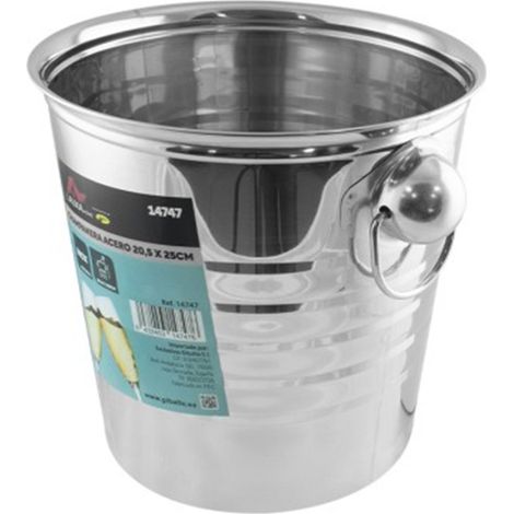 Seau à champagne en acier inoxydable Lauxa Home 20,5 x 25 cm (1/5)