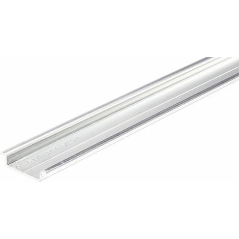 Rail de montaje HellermannTyton delta3-st-ungel-wc acero 2000 cm