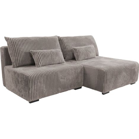 Sofá rinconero TrendyNest Fenestal, Tilia 11, Función de descanso, Almacenaje, 211x146x90cm, 0
