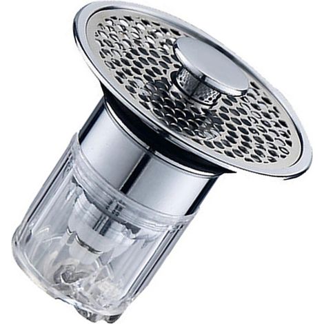 Filtre de vidange de lavabo à clapet anti-obstruction et anti-odeurs, crépine universelle à pression pour salle de bain