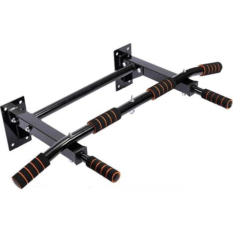 Trintion Climmzugstange Türramman Wall Pull Up Bar Wandmontage Trainingsgeräte Freestanding Türstange Dip Station für Zuhause Home Gym Capacité de charge jusqu'à 350 kg (1/5)