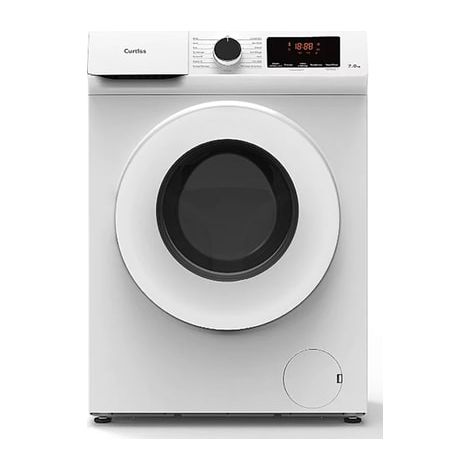 Lave-linge frontal 7kg classe B – Vitesse d'essorage 1200 trs/min – Niveau sonore 72 dB – Départ différé – Curtiss (1/2)