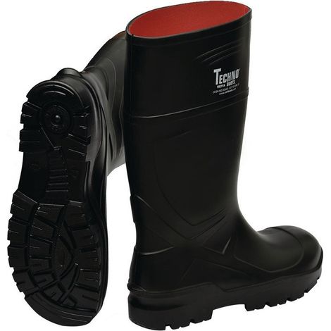 Stivali di sicurezza Otra taglia 42 nero S5 CI SRC EN20345 PU TECHNO BOOTS