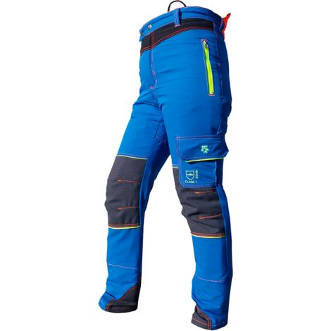 Pantalón anticorte altura bi-elástico motosierra clase 1 pirineo fantasía PATTONES ROBERT'S L