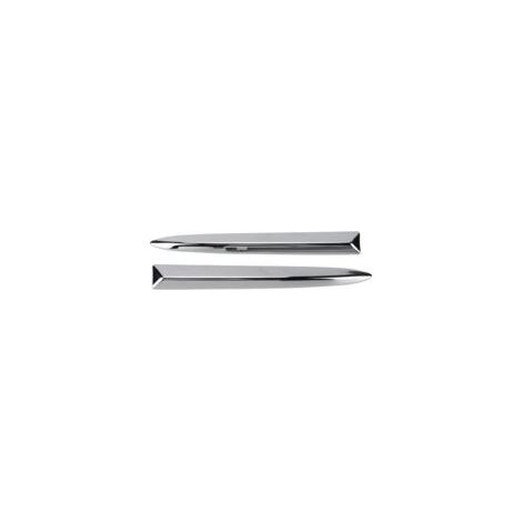 Eosnow,Garniture chromée de moulure supérieure de pare-chocs avant de voiture 735455041 Remplacement pour FIAT 500 20072015 (1/5)