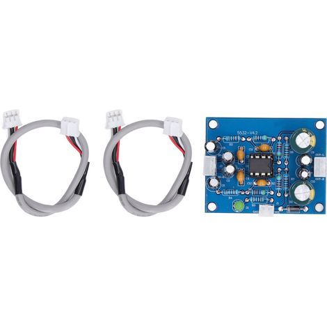 Vorverstärkermodul, Audio-Vorverstärkerplatine, NE5532-Chip, Ersatzteil (1/5)