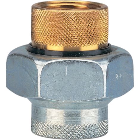 Raccord di-électrique à écrou tournant femelle-femelle 3/4'' (20x27) (1/2)