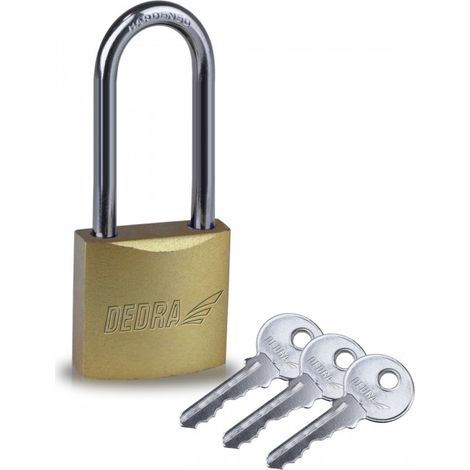 Candado Dedra 11u130 hierro fundido resistente exterior