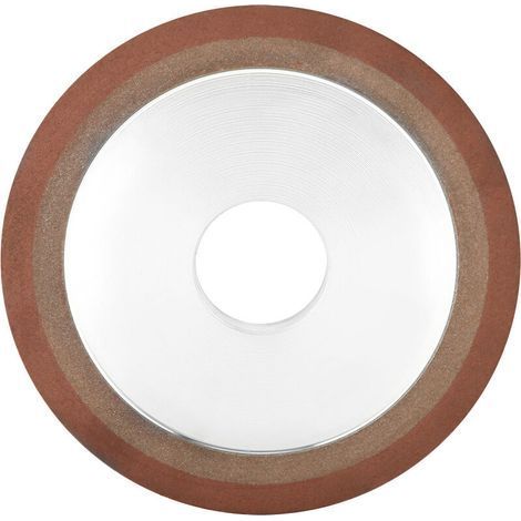 Meule Diamantée en Résine 125mm OD, 32mm ID, Meule Diamant d'Affûtage de Meule Abrasive, pour Meulage, Polissage de Acier Dur, Pierre (1/5)