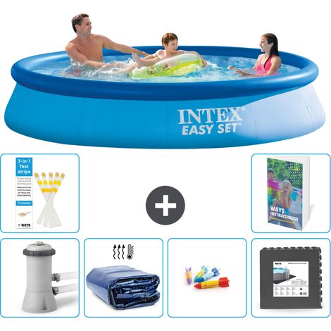 Intex Piscina Easy Set Rotonda - 366x76 cm - 7-pezzi  S177