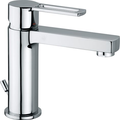 Paffoni Ringo Mitigeur de lavabo en laiton chrome', pie'ces de'tache'es et accessoires pour robinetterie de salle de bain (1/3)