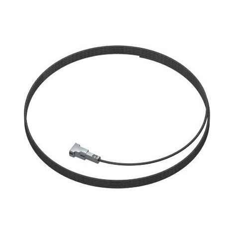 Câble acier twister Micro 1mm Noir pour cimaise - Accrochage Tableau Artiteq 150 cm , Pack de 5 , Noir